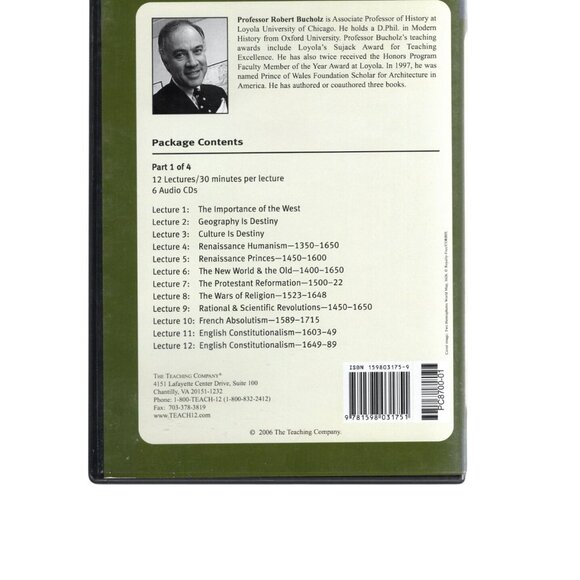 A History of the Modern Western World The Great Courses 24 Discs No Booklets - Picture 2 of 8